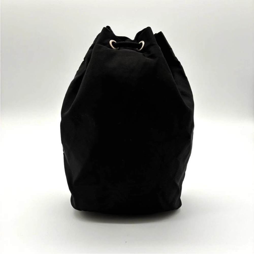 Prada Black Drawstring Drawstring Bag - image 5
